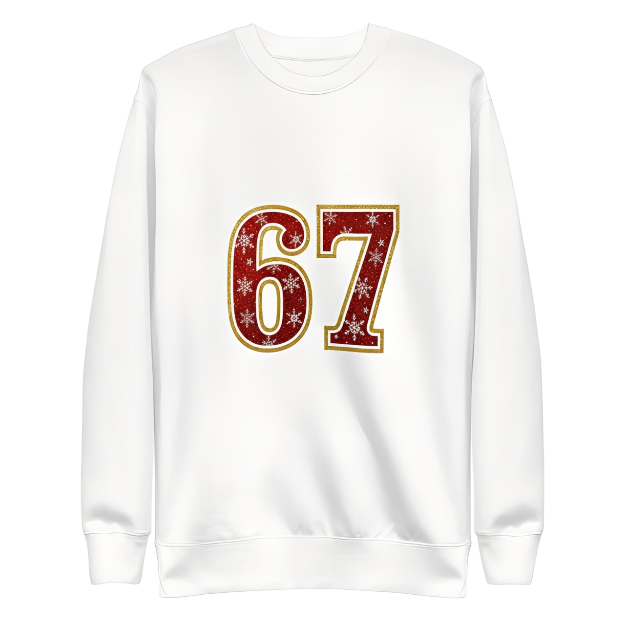 Frosted 67 Snowflake Sweatshirt - Ranezow