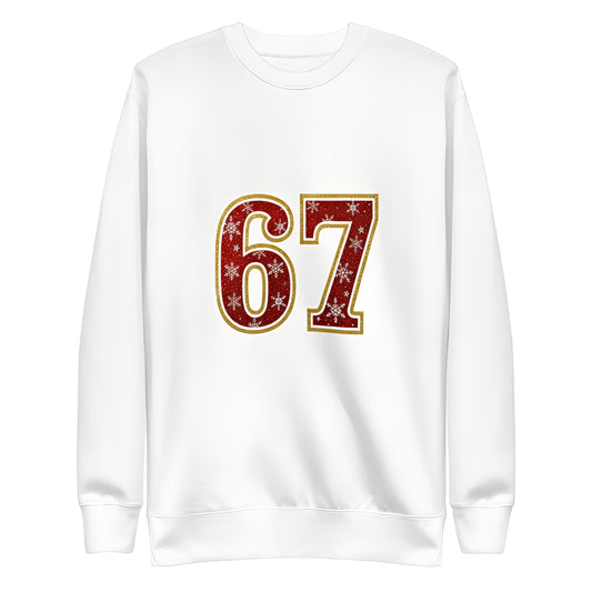 Frosted 67 Snowflake Sweatshirt - Ranezow