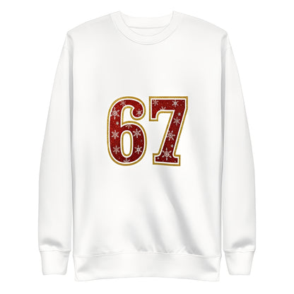 Frosted 67 Snowflake Sweatshirt - Ranezow