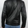 Black Cafe Racer Jacket