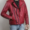 Dark Red Biker