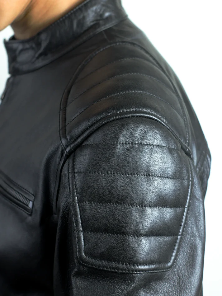 Fenric Black Racer Jacket