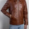 Leather Jacket Men