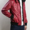 Oaklen Hooded Red