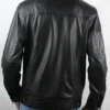 Valtor Men's Black Trucker Lambskin