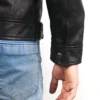 Zevian Black Cafe Racer Jacket 2026