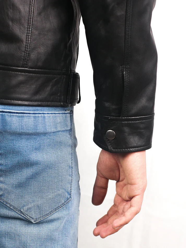 Zevian Black Cafe Racer Jacket 2026