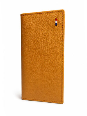 tan leather wallet